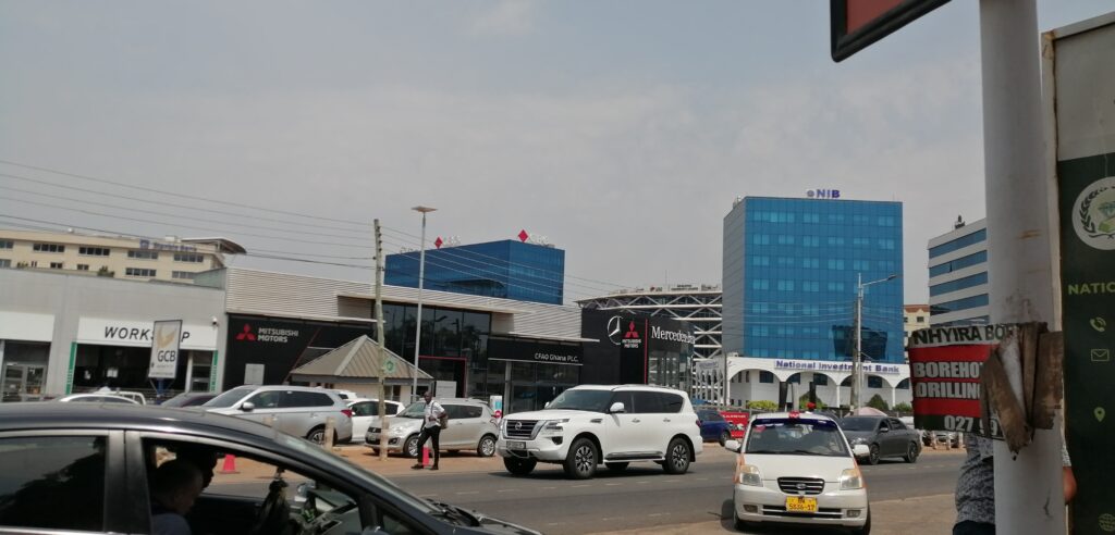 Vista de la ciudad de Accra, capital de Ghana
