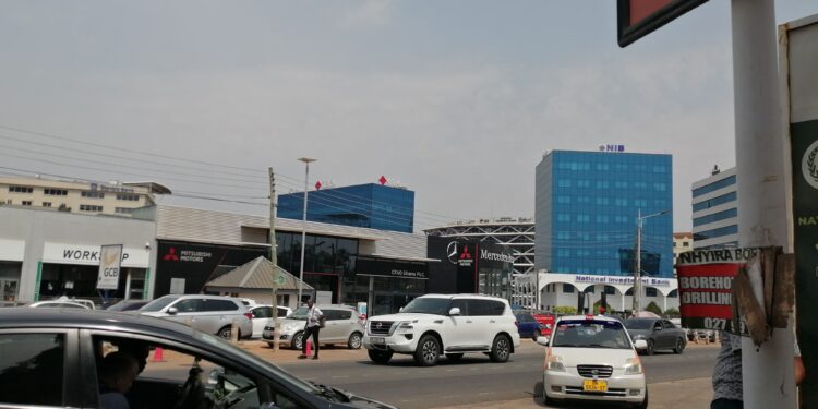 Vista de la ciudad de Accra, capital de Ghana