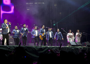 Banda de música Los Ángeles Azules en vivo