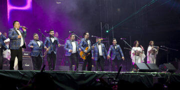 Banda de música Los Ángeles Azules en vivo