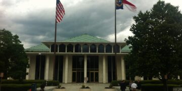Edificio de la Asamblea General de Carolina del Norte en Raleigh