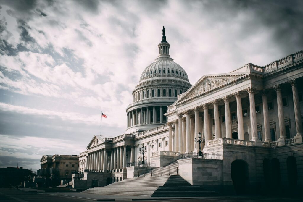 El Capitolio de Estados Unidos en Washington, donde se aprueban las leyes migratorias