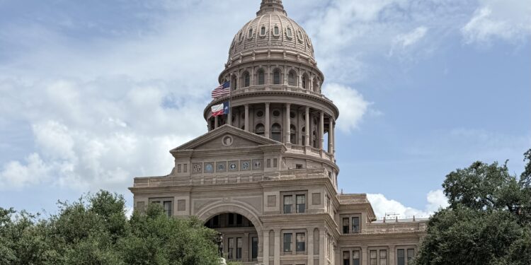 Edificio del Capitolio del estado de Texas en Austin