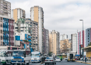 Vista de la ciudad de Caracas, capital de Venezuela