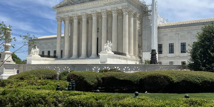 Edificio de la Corte Suprema de Estados Unidos en Washington
