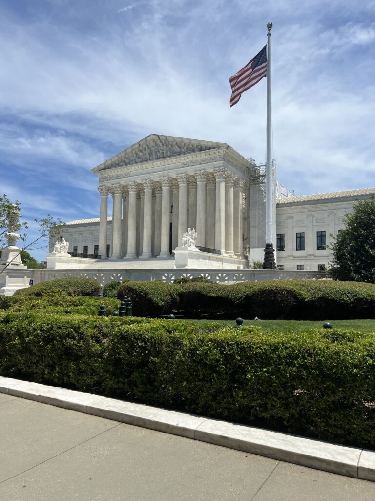 Edificio de la Corte Suprema de Estados Unidos en Washington