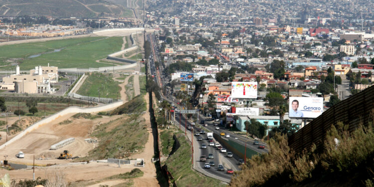 Frontera entre Estados Unidos y México