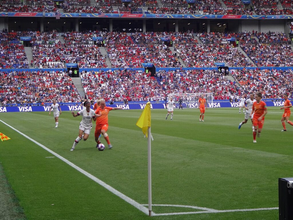 Futbolistas en la Copa Mundial Femenina de la FIFA