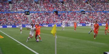 Futbolistas en la Copa Mundial Femenina de la FIFA