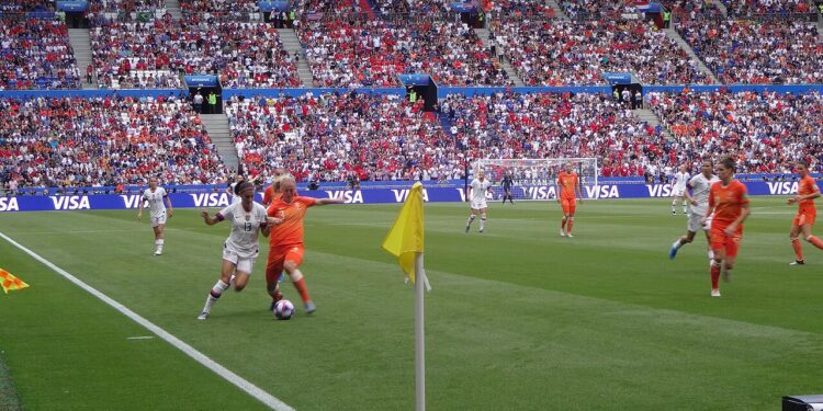 Futbolistas en la Copa Mundial Femenina de la FIFA