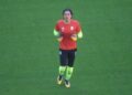 El arquero mexicano Guillermo Ochoa durante un partido