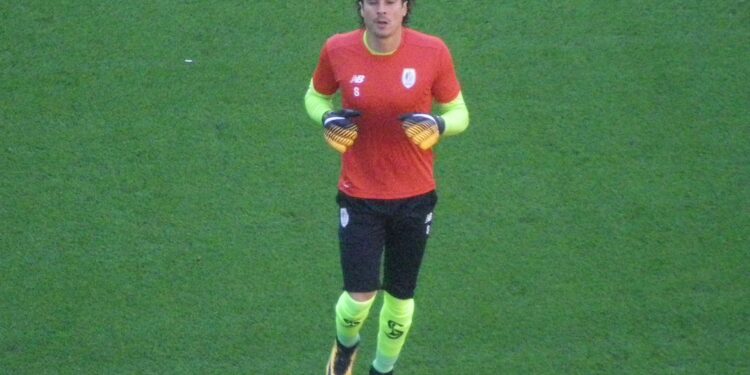 El arquero mexicano Guillermo Ochoa durante un partido