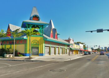 Barrio de Little Haiti en Miami, Florida