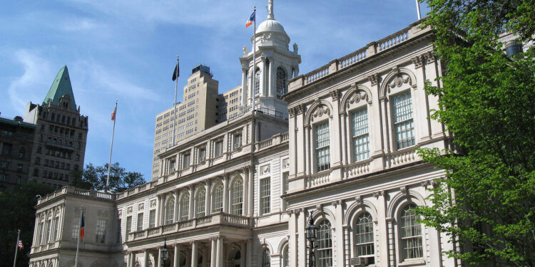 Edificio de la Alcaldía de la ciudad de Nueva York