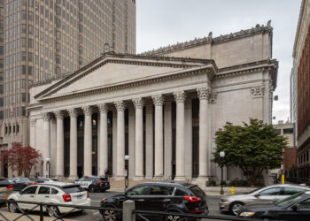 Edificio de un tribunal en Connecticut