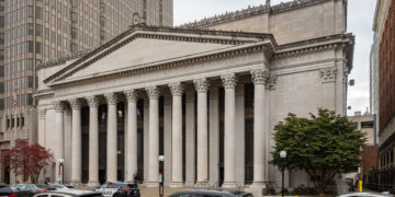 Edificio de un tribunal en Connecticut
