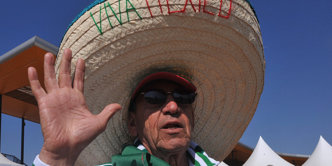 Aficionados de la seleccion mexicana de futbol