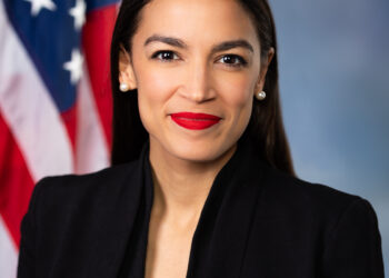 Retrato oficial de la congresista Alexandria Ocasio-Cortez
