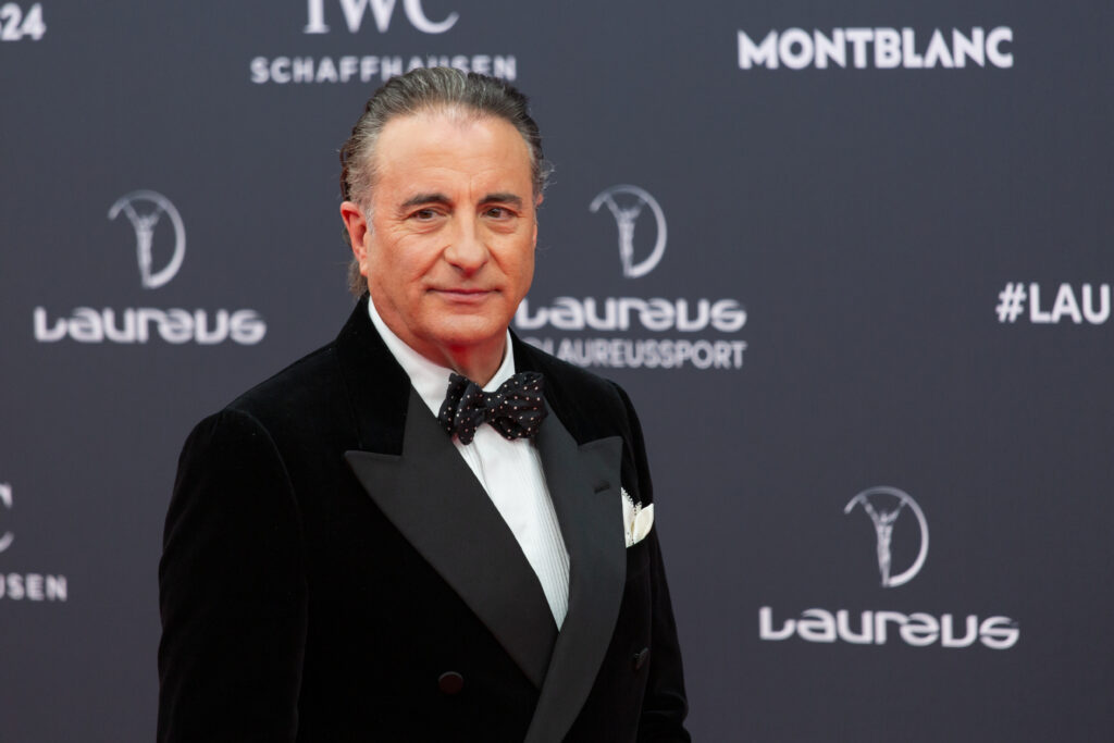 El actor Andy García en una alfombra roja