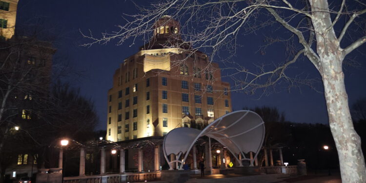 Edificio de la alcaldía de Asheville, Carolina del Norte