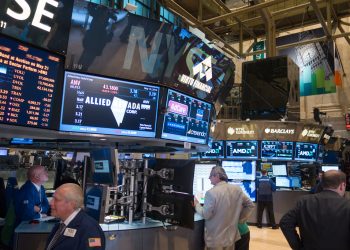 Piso de operaciones de la Bolsa de Valores de Nueva York