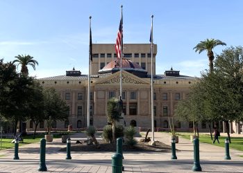 El edificio del Capitolio estatal de Arizona en Phoenix