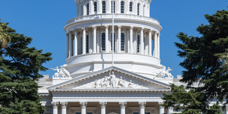 Capitolio estatal de California en Sacramento