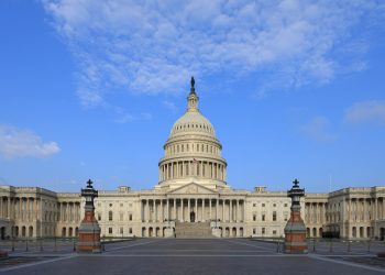 Fachada del Capitolio de los Estados Unidos en Washington