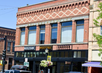 Edificio en el centro de Bozeman, Montana