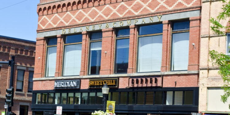 Edificio en el centro de Bozeman, Montana
