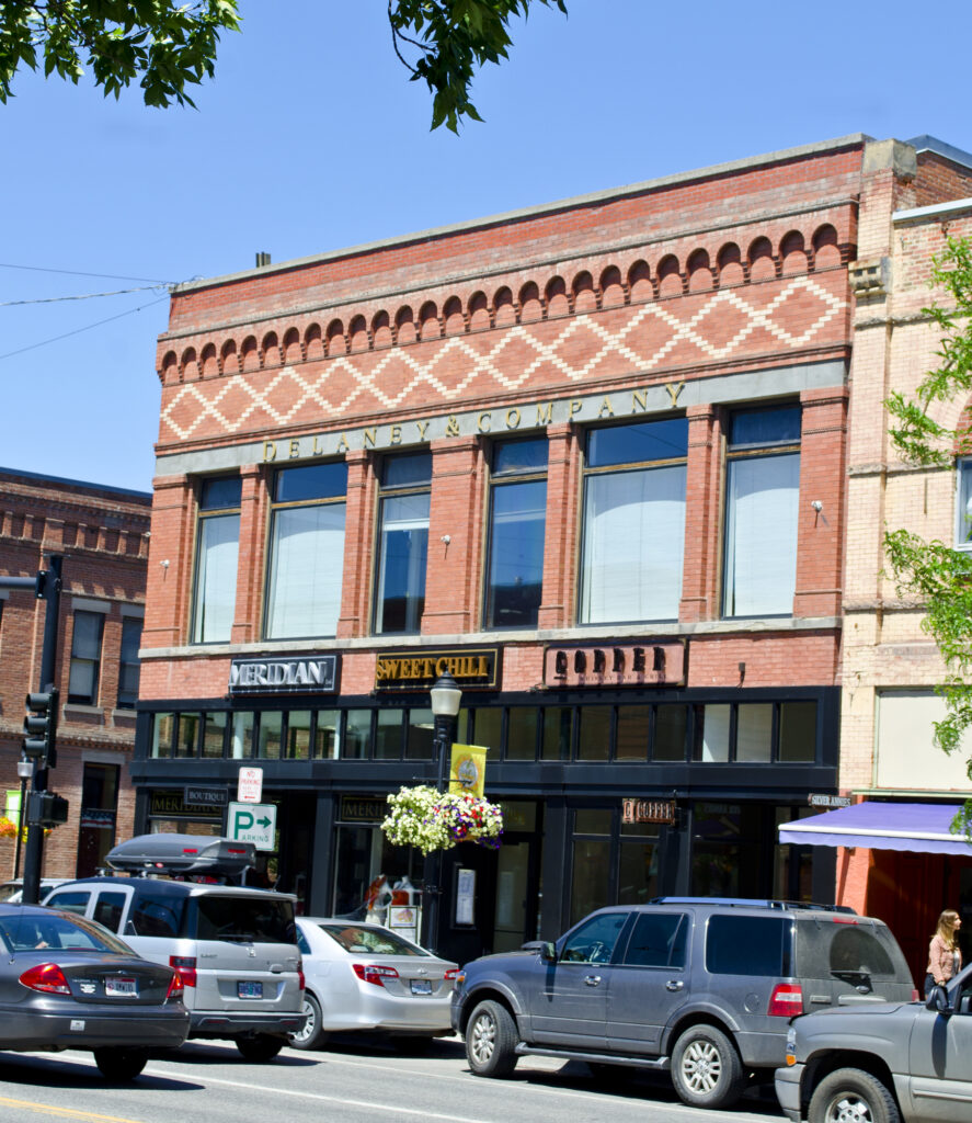 Edificio en el centro de Bozeman, Montana