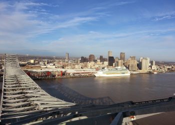 Vista del centro de la ciudad de Nueva Orleans