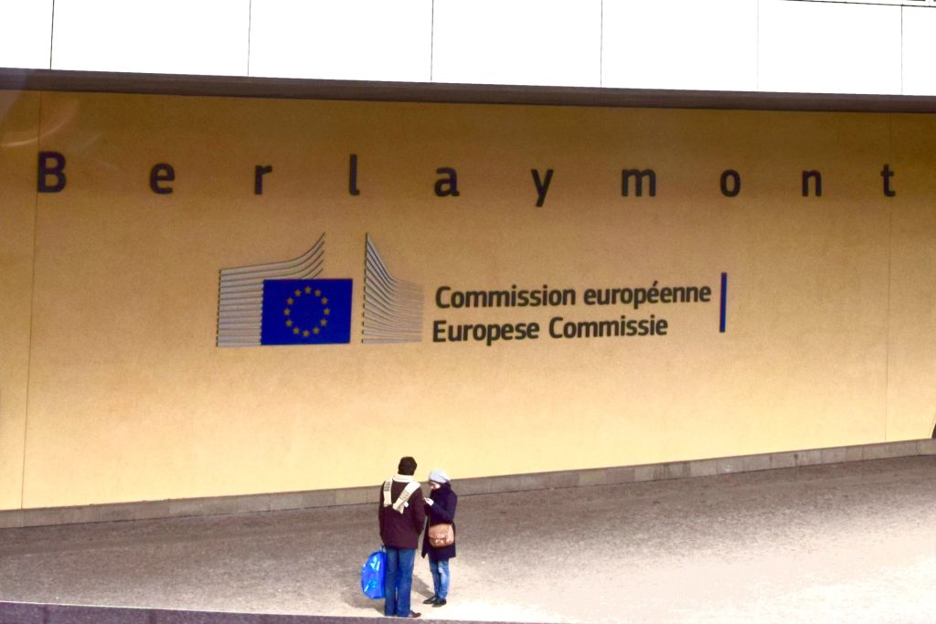 Edificio Berlaymont, sede de la Comisión Europea en Bruselas