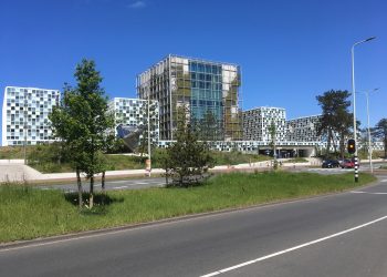 Edificio de la Corte Penal Internacional en La Haya, Países Bajos