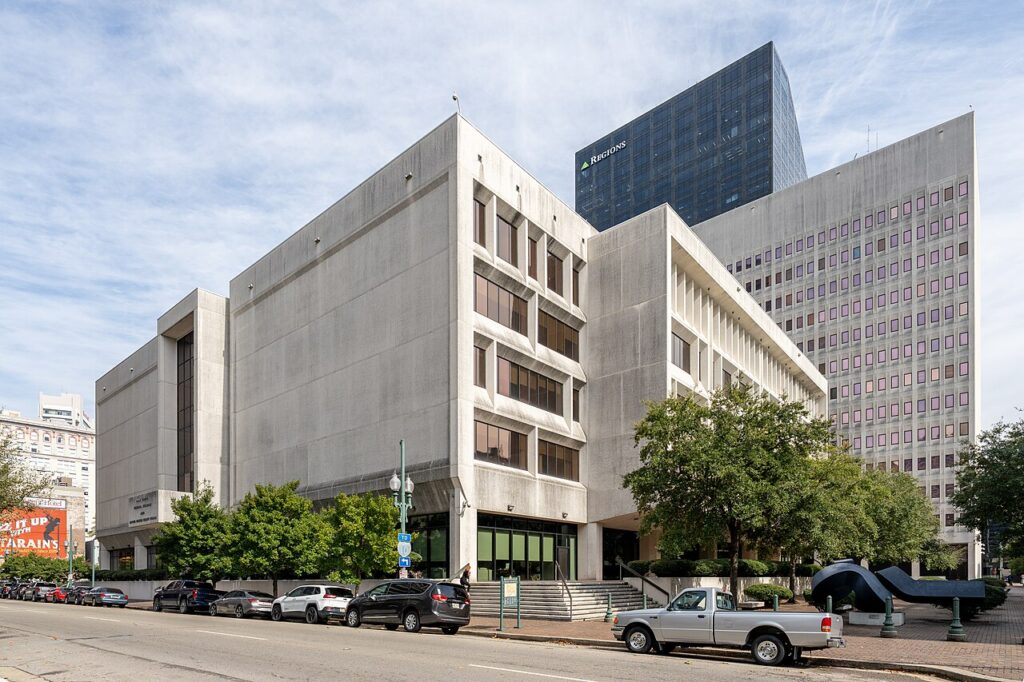 Edificio Hale Boggs, sede de la Corte de Apelaciones del Quinto Circuito en Nueva Orleans