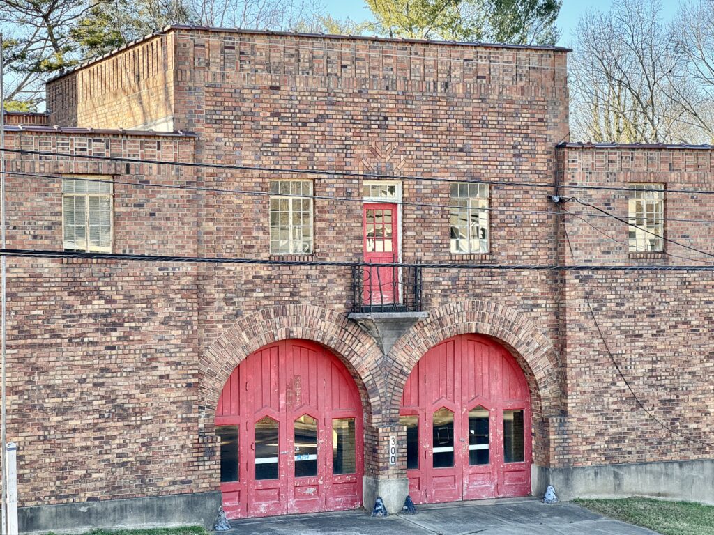 Estación de bomberos en Asheville, Carolina del Norte