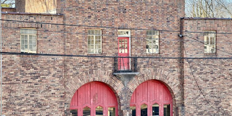 Estación de bomberos en Asheville, Carolina del Norte