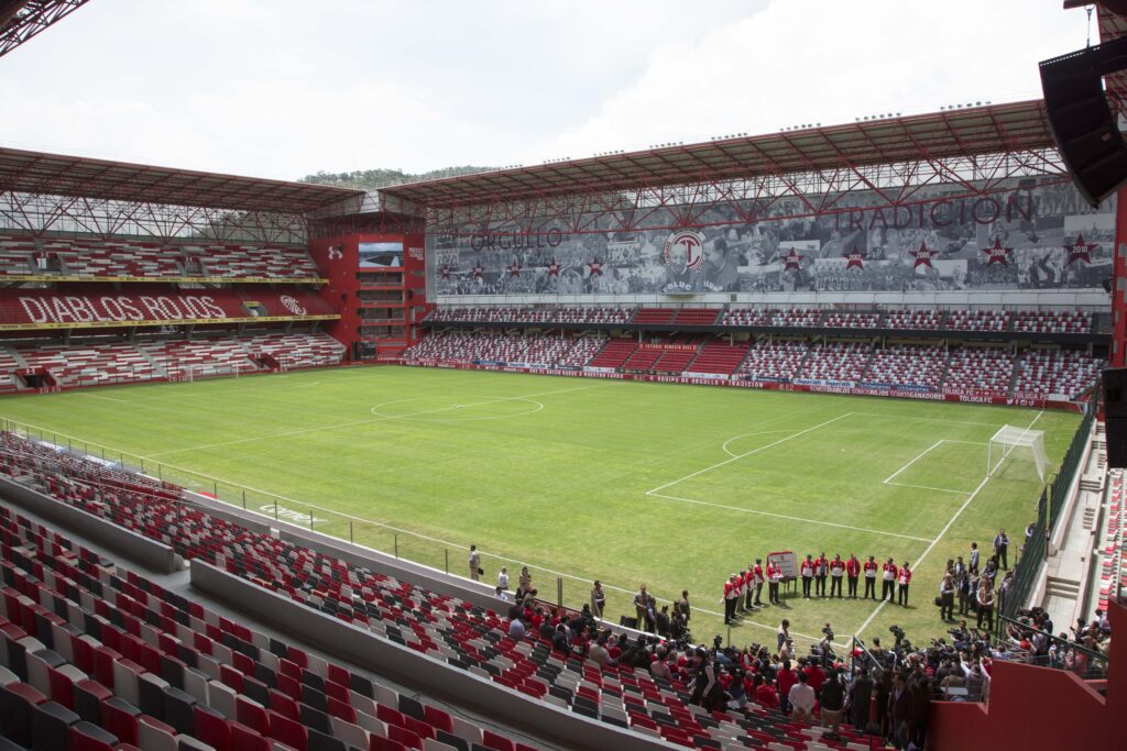 Estadio Nemesio Díez, casa del club Toluca en México
