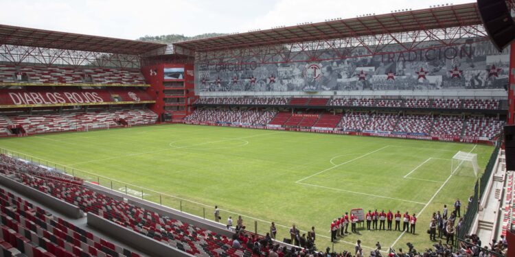 Estadio Nemesio Díez, casa del club Toluca en México
