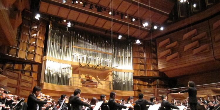 El director de orquesta venezolano Gustavo Dudamel durante un concierto