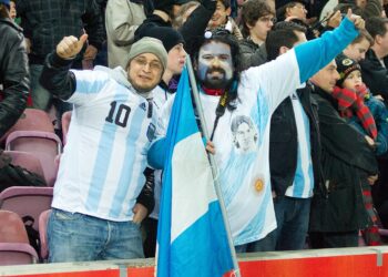 Aficionados de la selección argentina de fútbol