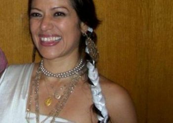 La cantante mexicana Lila Downs durante una presentación
