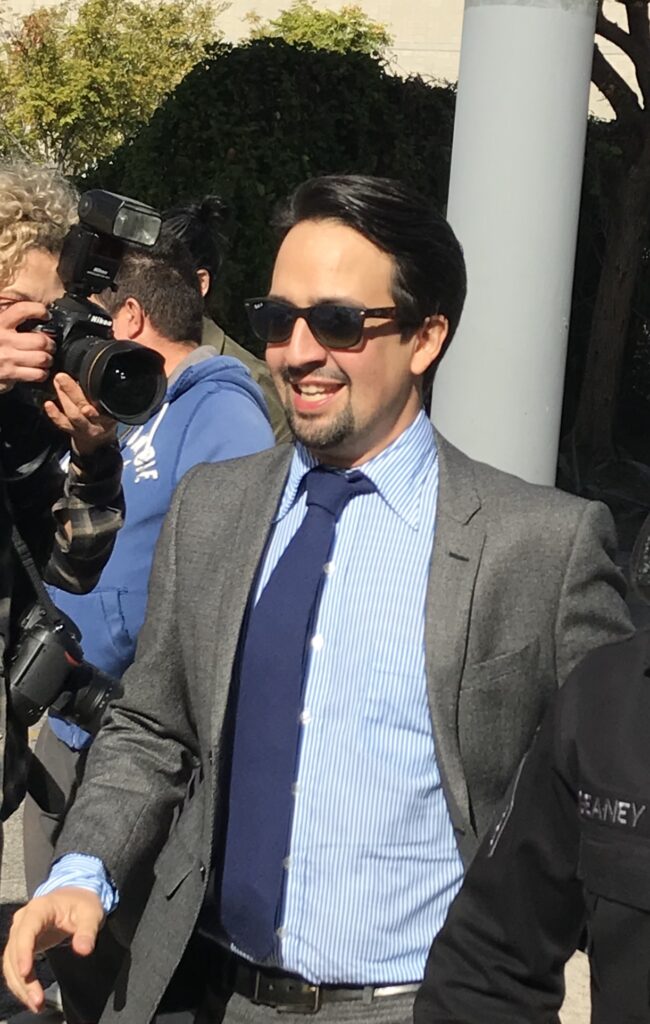 El compositor y actor Lin-Manuel Miranda