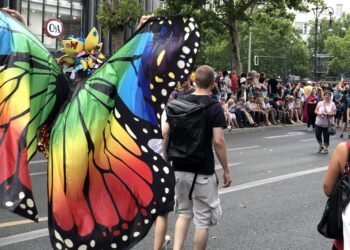 Marcha del Orgullo Christopher Street Day en Berlín, Alemania