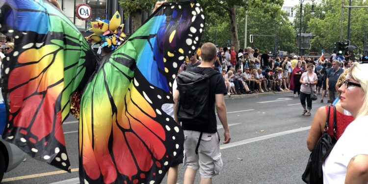 Marcha del Orgullo Christopher Street Day en Berlín, Alemania