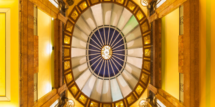 El Palacio de Bellas Artes en la Ciudad de México