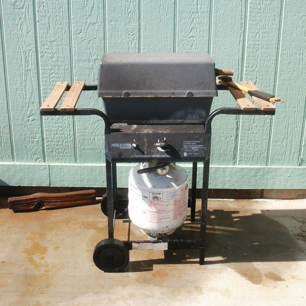 Parrilla de gas de propano para asar al aire libre
