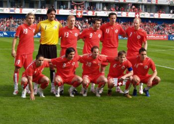 Jugadores de la selección nacional de fútbol de Suiza