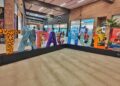 Letras monumentales de Tapachula, Chiapas, cerca de la zona del sismo