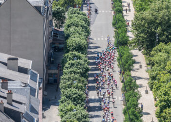 Ciclistas del Tour de Francia durante una etapa